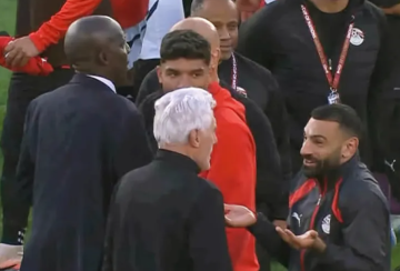 غرامة وتحذير لمنتخب مصر بسبب تصرف صلاح في كأس أفريقيا