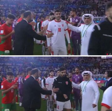 لاعبا الأردن يشرحا سبب "أزمة تحية مدرب المغرب"