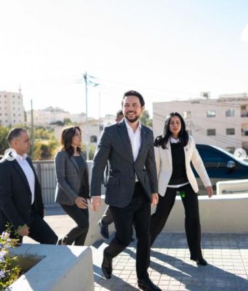 ولي العهد عبر إنستغرام: سعدت بافتتاح مشاريع تدريبية في إربد ولقاء شباب وشابات رياديين