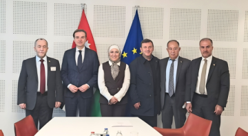 وفد نيابي يلتقي نائبة رئيس البرلمان الأوروبي