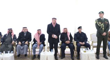 مندوبا عن الملك وولي العهد .. العيسوي يعزي عشائر العدوان والعجاجرة