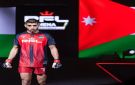 أبزاخ أول أردني يتوج بحزام بطولة PFL MENA