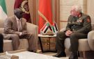 رئيس الأركان يبحث مع وزير الدفاع السوداني تعزيز التعاون العسكري بين البلدين
