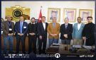 رئيس جامعة عمان العربية يستقبل وفدا من بلدية بيرين