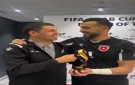 حارس النشامى يزيد ابو ليلى يتوج بجائزة أفضل لاعب في المباراة - فيديو - jo
