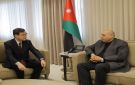 القاضي والسفير الياباني يبحثان العلاقات البرلمانية - jo