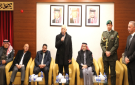 مندوبا عن الملك وولي العهد العيسوي يعزي عشائر حداد والعبادي والعلبي