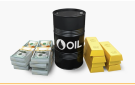 ارتفاع طفيف على أسعار النفط وتراجع الذهب والدولار عالميا