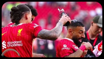 محمد صلاح يتعرض لموقف محرج باحتفالات ليفربول