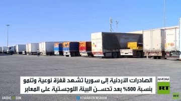 الصادرات الأردنية إلى سوريا تنمو بـ500 الصادرات الأردنية إلى سوريا تنمو بـ500