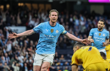 مانشستر سيتي يعبر ولفرهامبتون ويصعد للمركز الثالث بالدوري الإنجليزي مانشستر سيتي يعبر ولفرهامبتون ويصعد للمركز الثالث بالدوري الإنجليزي