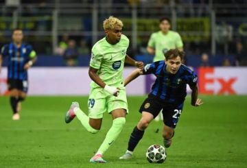 إنتر ميلان يقصي برشلونة في نصف نهائي دوري الأبطال إنتر ميلان يقصي برشلونة في نصف نهائي دوري الأبطال