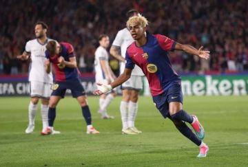 برشلونة يتعادل مع إنتر ميلان في لقاء مثير بدوري الأبطال