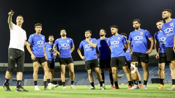 النشامى يواصل تدريباته في الدمام النشامى يواصل تدريباته في الدمام