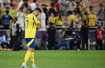 رونالدو يهدر فرصة ذهبية في الوقت القاتل.. والنصر يودع دوري أبطال آسيا للنخبة رونالدو يهدر فرصة ذهبية في الوقت القاتل.. والنصر يودع دوري أبطال آسيا للنخبة