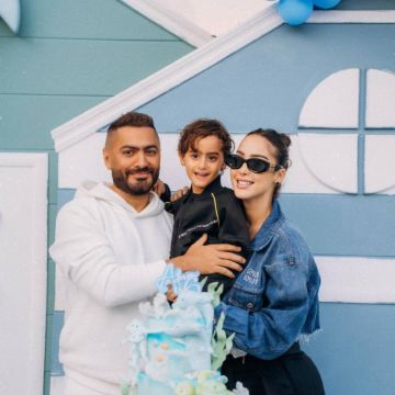 هذا ما كشفته شام الذهبي عن حالة ابن تامر حسني (فيديو)