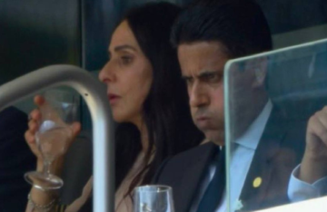 شاهد رد فعل ناصر الخليفي بعد انهيار باريس سان جيرمان أمام تشيلسي