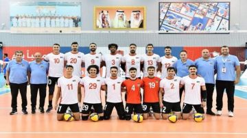 المنتخب الوطني للكرة الطائرة يشارك في بطولة غرب آسيا بالبحرين المنتخب الوطني للكرة الطائرة يشارك في بطولة غرب آسيا بالبحرين