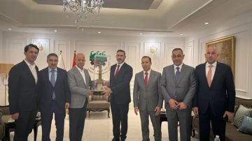 الجغبير: وفد صناعي يلتقي وزراء ويبحث تعزيز التبادل التجاري مع العراق