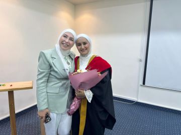 مبارك للدكتورة نجود الدبعي..