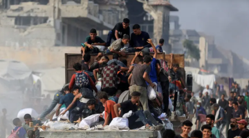 مسؤول إسرائيلي : المساعدات إلى شمال غزة قد تتوقف كليا مسؤول إسرائيلي : المساعدات إلى شمال غزة قد تتوقف كليا