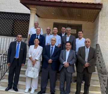 ابو علي يلتقي رئيس واعضاء خبراء ضريبة الدخل والمبيعات ابو علي يلتقي رئيس واعضاء خبراء ضريبة الدخل والمبيعات