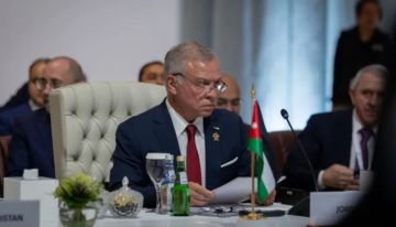 الملك يؤكد رفض الأردن التام لخطط تهجير الفلسطينيين وضم الأراضي الملك يؤكد رفض الأردن التام لخطط تهجير الفلسطينيين وضم الأراضي