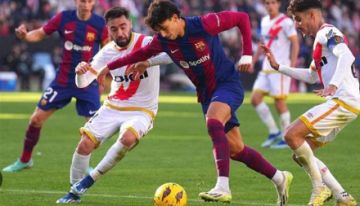 برشلونة يتعثر أمام رايو فاليكانو قبل توقف الدوري برشلونة يتعثر أمام رايو فاليكانو قبل توقف الدوري