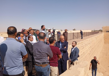 وزير السياحة يفتتح مشروع تطوير قلعة القطرانة الأثرية