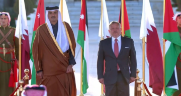 أمير دولة قطر يزور الأردن الأربعاء