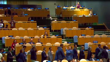 انسحاب وفود قبيل كلمة نتنياهو أمام الجمعية العامة للأمم المتحدة