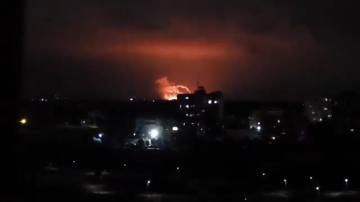 إسرائيل تقصف محيط مدينة حمص