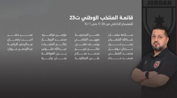 منتخب كرة القدم تحت سن 23 يعلن قائمته لمعسكر استعدادات نهائيات آسيا منتخب كرة القدم تحت سن 23 يعلن قائمته لمعسكر استعدادات نهائيات آسيا