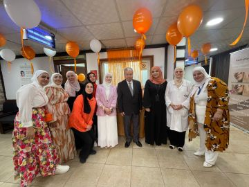 مستشفى المقاصد يشارك في يوم التغيير تحت شعار صحة أطفالنا مسؤوليتنا