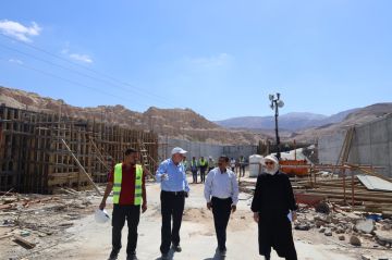 سلطة وادي الأردن: 80 نسبة إنجاز توسعة بركة الحسا في الأغوار الجنوبية سلطة وادي الأردن: 80 نسبة إنجاز توسعة بركة الحسا في الأغوار الجنوبية