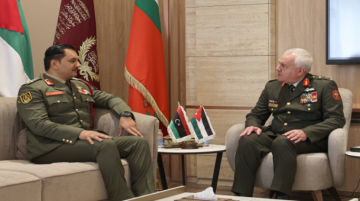 الحنيطي يستقبل نائب القائد العام للقوات المسلحة الليبية