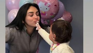 بطابع طفولي.. سلمى أبو ضيف تحتفل بعيد ميلاد ابنتها صوفيا بطابع طفولي.. سلمى أبو ضيف تحتفل بعيد ميلاد ابنتها صوفيا