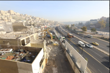 أمانة عمان تستكمل المرحلة الرابعة من تطوير شارع الجيش العلوي