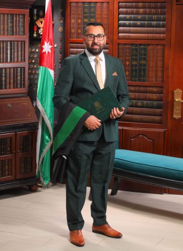 المهندس معاوية الرعود .. مبارك التخرج