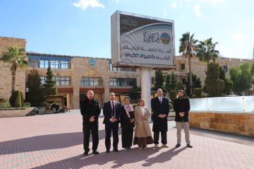 جامعة الزرقاء تستضيف وفد الجمعية البريطانية العربية للتمريض والقبالة جامعة الزرقاء تستضيف وفد الجمعية البريطانية العربية للتمريض والقبالة