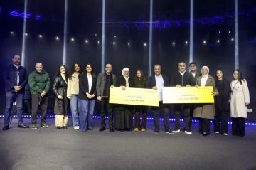 البنك الأردني الكويتي يعلن رابحي الجائزة السنوية الكبرى للعام 2025 والبالغة قيمتها 100 ألف دينار ضمن برنامج حساب التوفير الجوائز البنك الأردني الكويتي يعلن رابحي الجائزة السنوية الكبرى للعام 2025 والبالغة قيمتها 100 ألف دينار ضمن برنامج حساب التوفير الجوائز