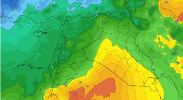 تغيرات جذرية على حالة الطقس وتقلبات حرارية كبيرة متوقعة نهاية الأسبوع
