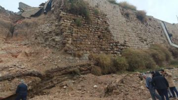 تقرير نقابة المهندسين يكشف أسباب الانهيار الجزئي لسور قلعة الكرك