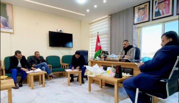 الجريري يتراس اجتماع لجنة التربية في لواء الجيزة. الجريري يتراس اجتماع لجنة التربية في لواء الجيزة.