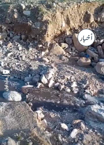 تلوث سيل قرية مدين بمياه الصرف الصحي يهدد البيئة وبئر مدين التاريخي .. فيديو