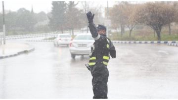 الدوريات الخارجية: الطرق سالكة والحركة انسيابية رغم الأمطار