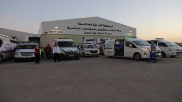 إجلاء دفعة جديدة من أطفال غزة للعلاج بالأردن إجلاء دفعة جديدة من أطفال غزة للعلاج بالأردن