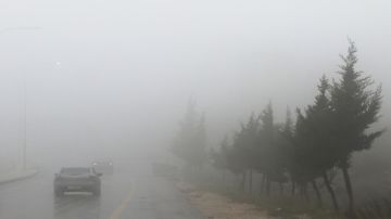 الأرصاد: طقس بارد وضبابي وفرص أمطار واسعة