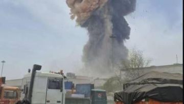 انفجار في ميناء بندر عباس جنوب إيران