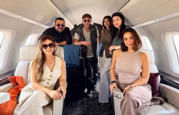 منذر رياحنة ومحمد إمام في رحلة تصوير خارج مصر لمسلسل الكينج